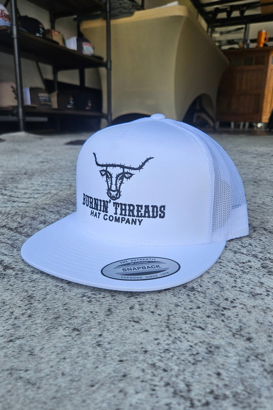 Burnin' Threads OG Hat White