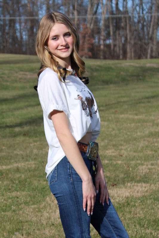 Team Roping Graphic Tee