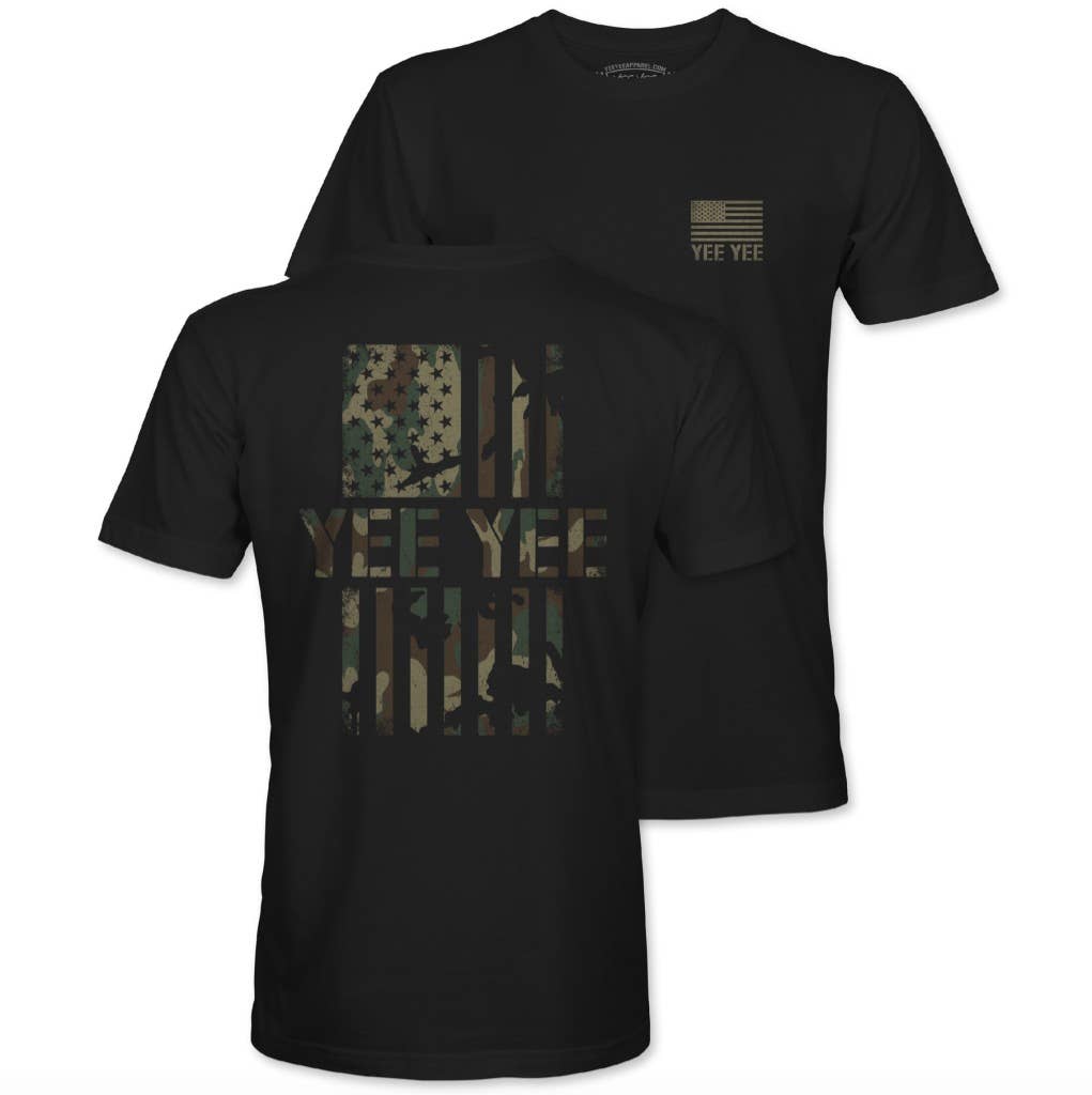 Ol Glory Camo Yee Yee Tee