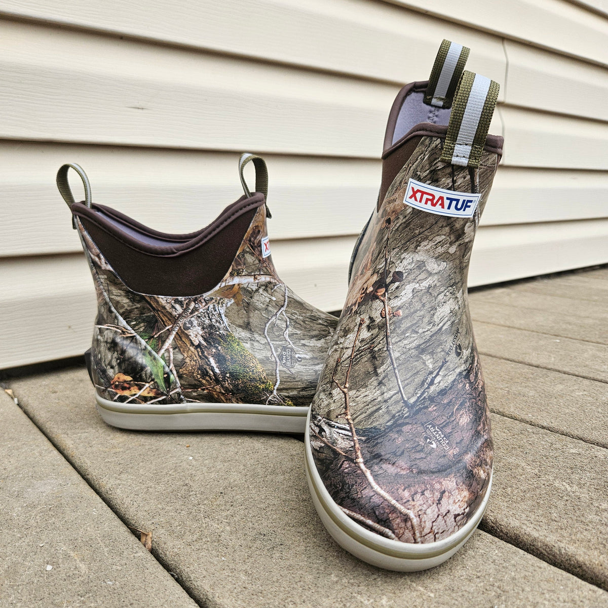 Men's Mossy Oak® Country DNA Ankle Deck Boot - XTRATUF - XMABMDNA