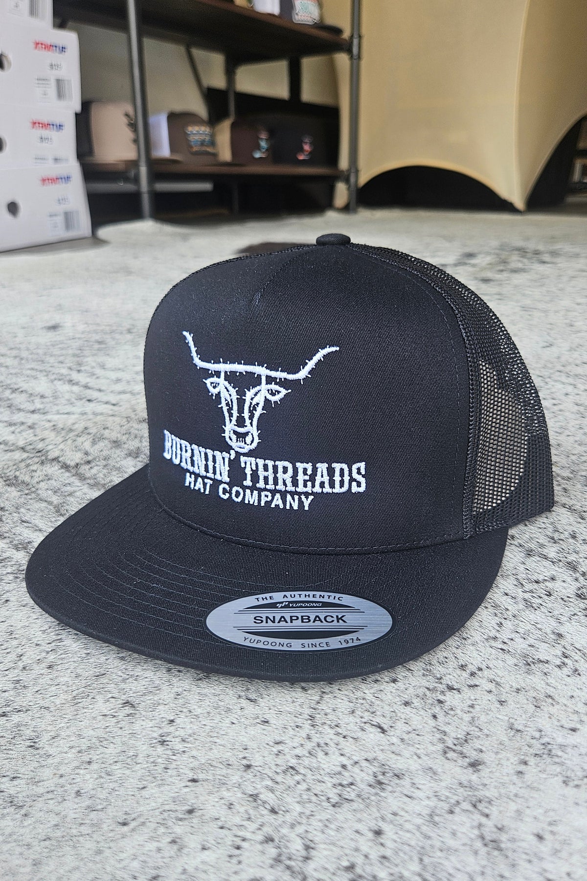 Burnin' Threads OG Hat Black