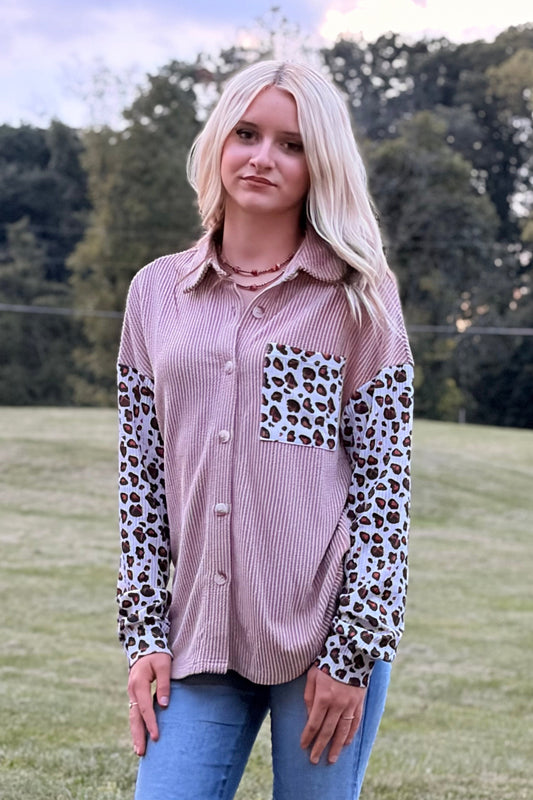 Leopard Shacket
