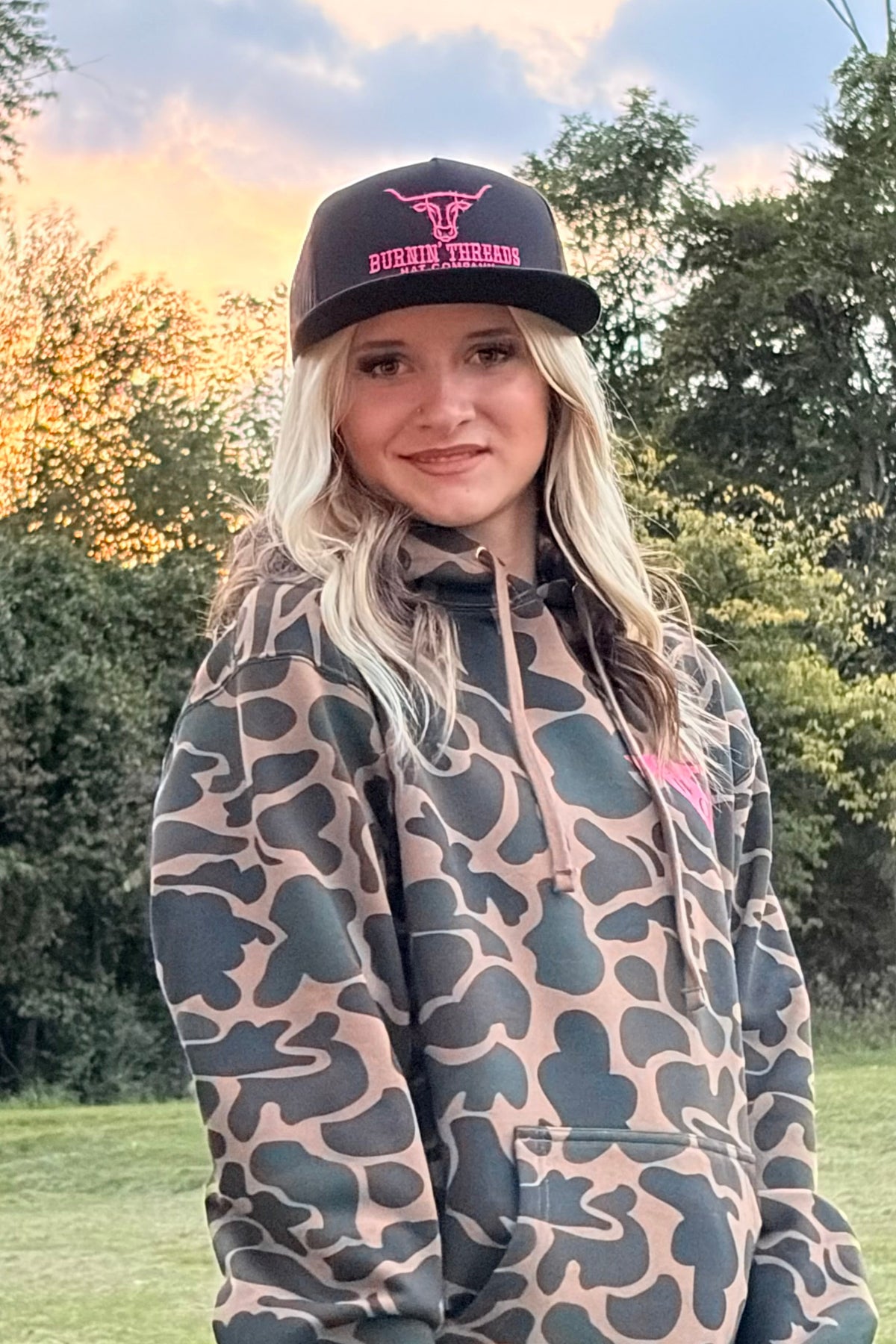 Burnin' Threads OG Hat Pink
