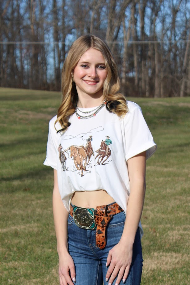 Team Roping Graphic Tee