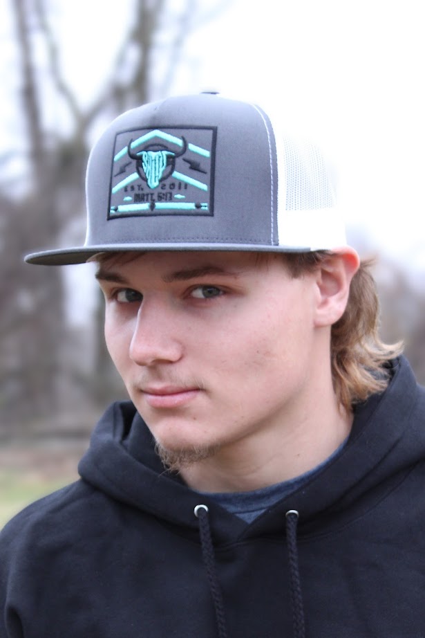 Turquoise Lightning Salty Rodeo Co. Hat