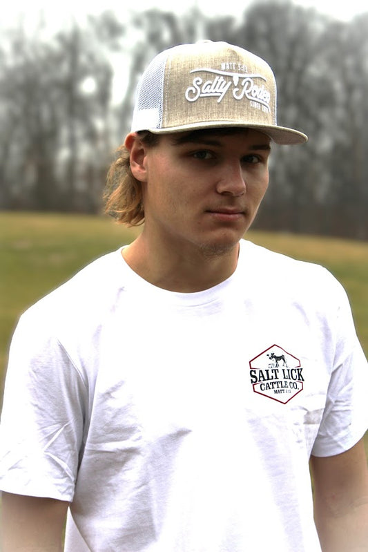 Longhorn (Khaki) Salty Rodeo Co. Hat