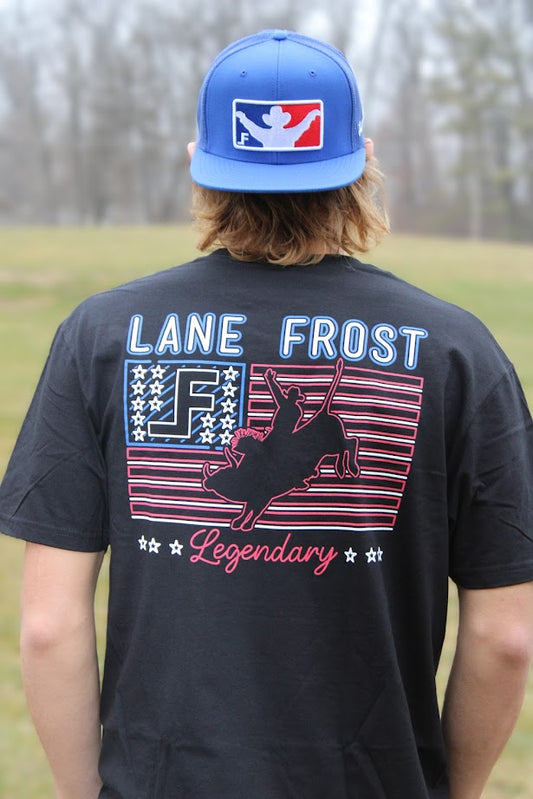 Neon Patriot Lane Frost Tee
