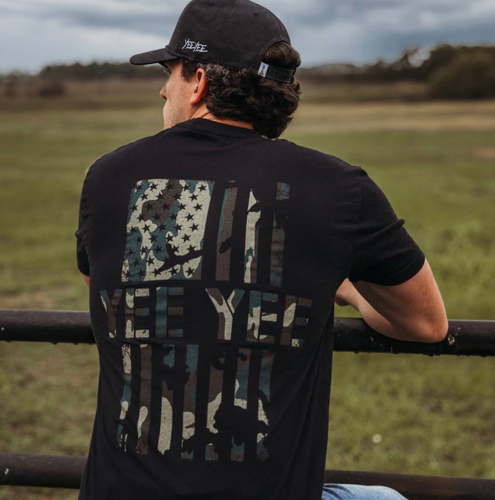 Ol Glory Camo Yee Yee Tee