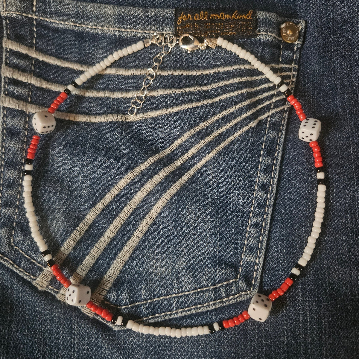 The "Daytime Gambler" Beaded Choker